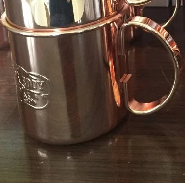 best stainless steel mug detail