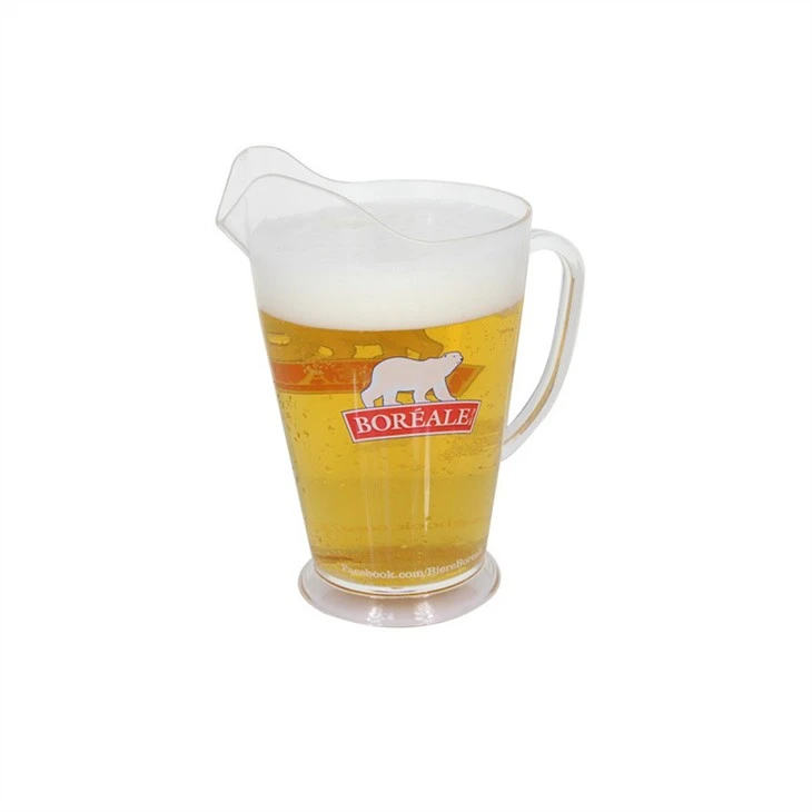 Customized plastic beer pitchers Customized plastic beer pitchers